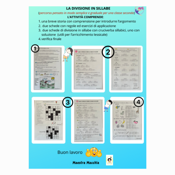 PERCORSO DIVISIONE IN SILLABE