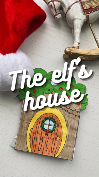 The elf's house - Christmas