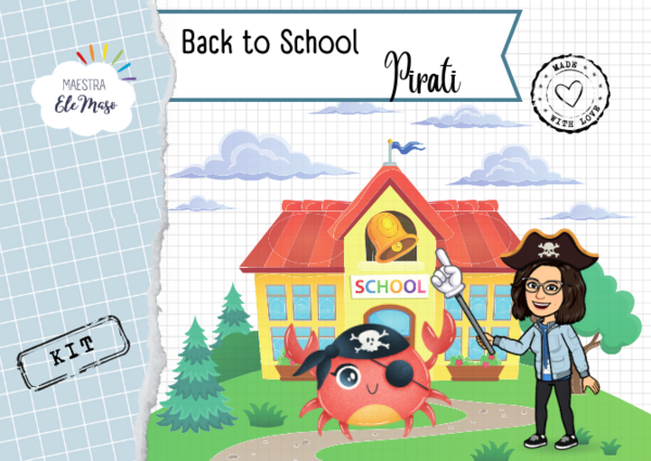 Kit Back to School - pirati