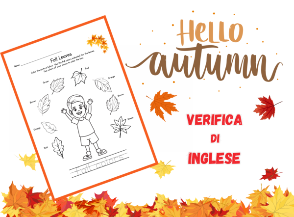 AUTUNNO: VERIFICA DI INGLESE SUI COLORI