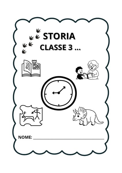 QUADERNO DI STORIA CLASSE 3