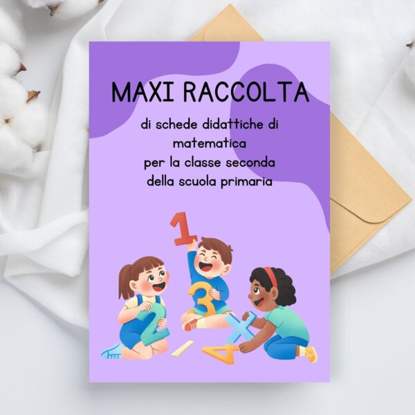 Schede didattiche di matematica per la classe seconda della scuola primaria