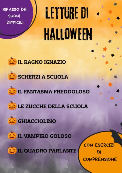 CLASSE SECONDA - LETTURE DI HALLOWEEN suoni difficili