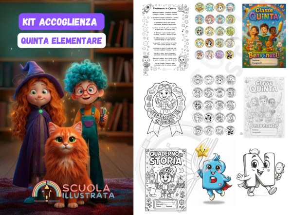 Kit Accoglienza Quinta Elementare – Bentornato a scuola