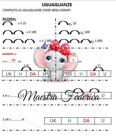 Esercizio semplificato uguaglianze numeriche