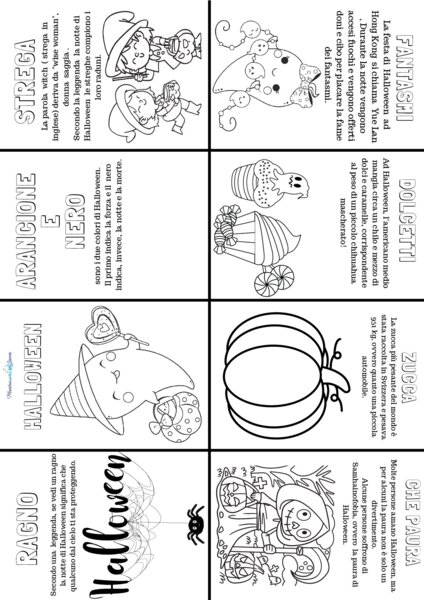 Mini-book Halloween