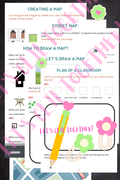 Creating a map.