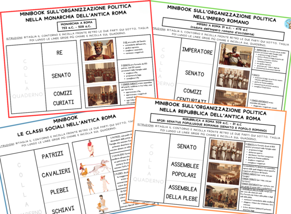 I minibook dell'organizzazione politica dell'antica Roma