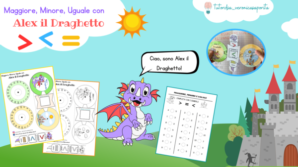 Maggiore, minore e uguale con ALEX il DRAGHETTO