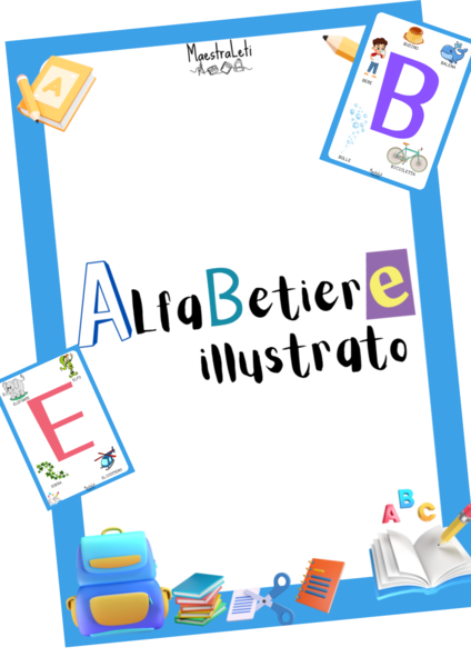 Alfabetiere illustrato inclusivo