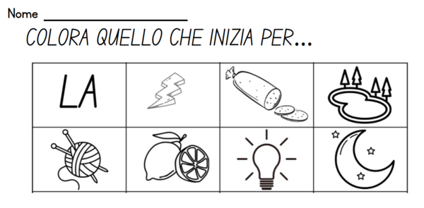 Valutazione lettera L