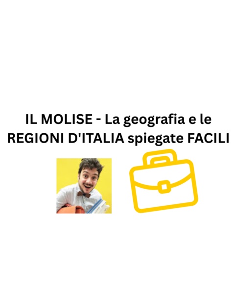 IL MOLISE - La geografia e le REGIONI D'ITALIA spiegate FACILI