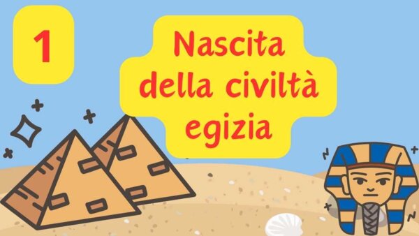 GLI EGIZI - NASCITA DELLA CIVILTÀ EGIZIA -PRIMA PARTE- FORMAZIONE ALTO EGITTO BASSO EGITTO