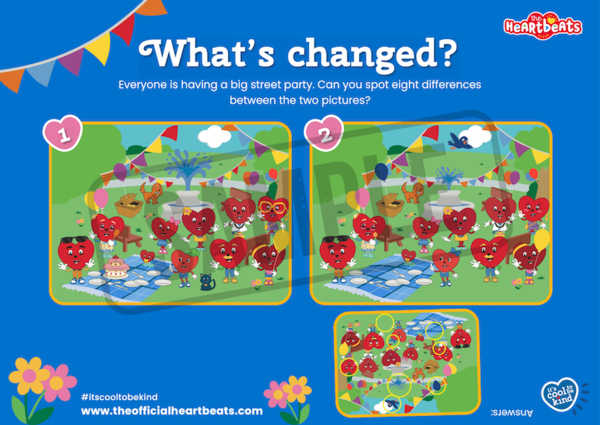 The Heartbeats - What's changed? - Spot the difference