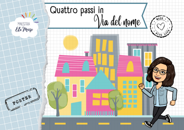 Via del nome - poster per la classe