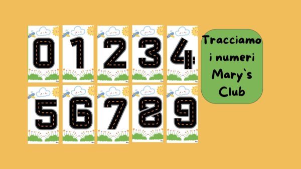 Pregrafismo.Tracciamo i numeri