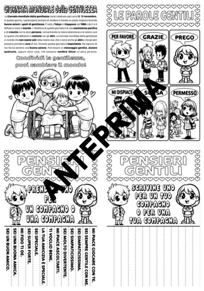 GIORNATA DELLA GENTILEZZA - SCUOLA PRIMARIA