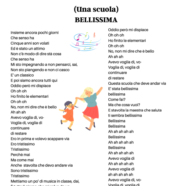 Bellissima - canzone