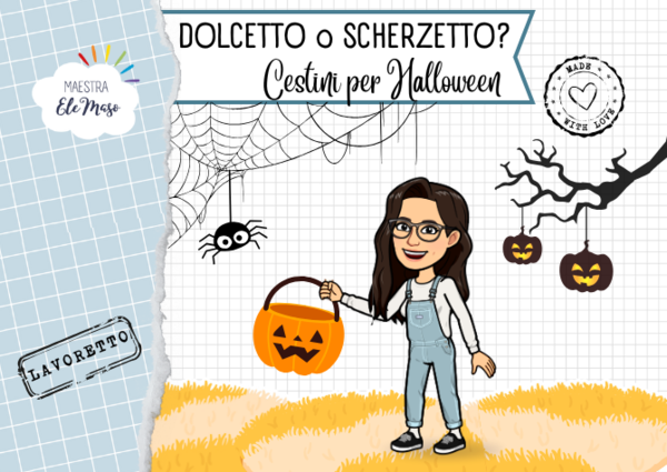Cestini di Carta per Halloween Fai da Te: Costruisci e Decora il Tuo Cubo Porta Dolcetti