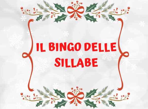 Il Bingo delle Sillabe