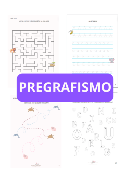 EBOOK "ATTIVITA' DI PREGRAFISMO"