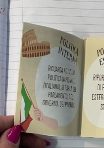 La struttura del quotidiano/giornale