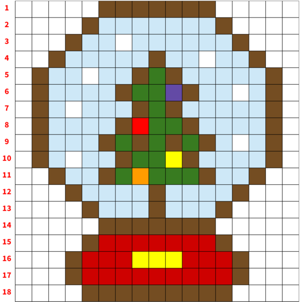 Pixel Art - Il Natale