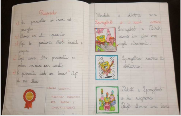 Quadernone dei testi classe seconda