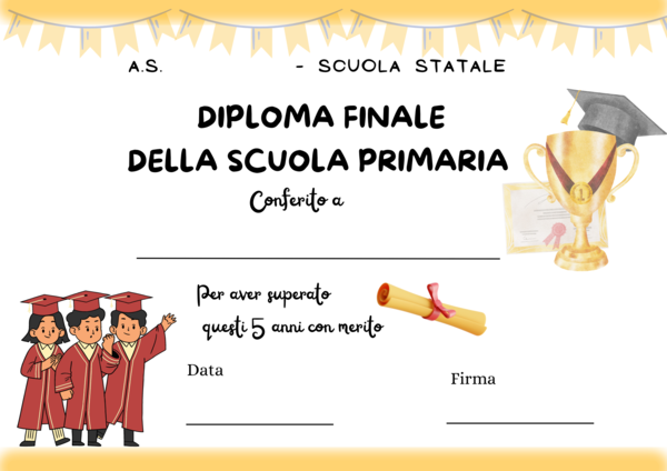 Diploma Finale - Scuola Primaria
