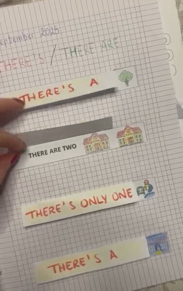 THERE'S/THERE ARE
