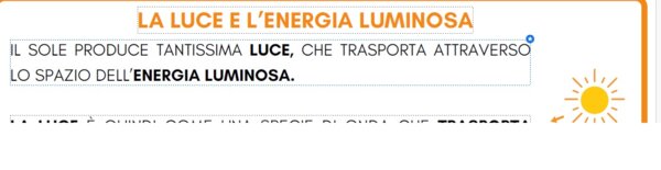 LA LUCE E L'ENERGIA LUMINOSA