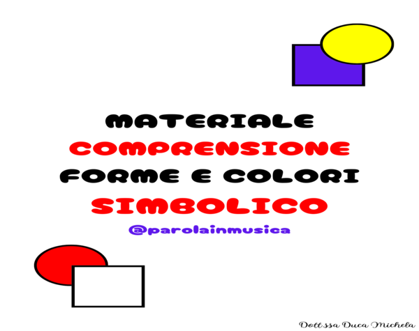 Materiale Comprensione Fiches