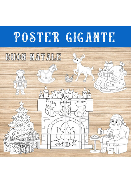 🖼️ Poster Gigante “Buon Natale