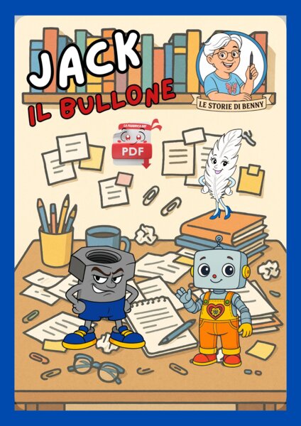 Le storie di Benny: Jack il bullone (testo in stampato maiuscolo e minuscolo)