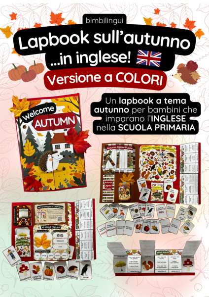 Autumn in English: Lapbook inglese per la scuola primaria