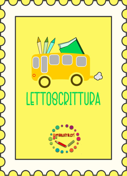 Carattere stampato maiuscolo - Colora il pappagallo