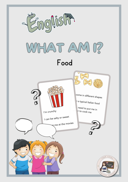WHAT AM I? FOOD - GAME | COSA SONO? CIBO - GIOCO