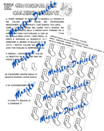 GIORNATA CALZINI SPAIATI CLASSE PRIMA