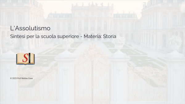 Luigi XIV, il Re Sole e l'Assolutismo Francese (PPTX Modificabile)