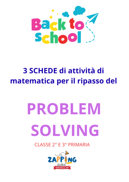 Back to school - schede problem solving
