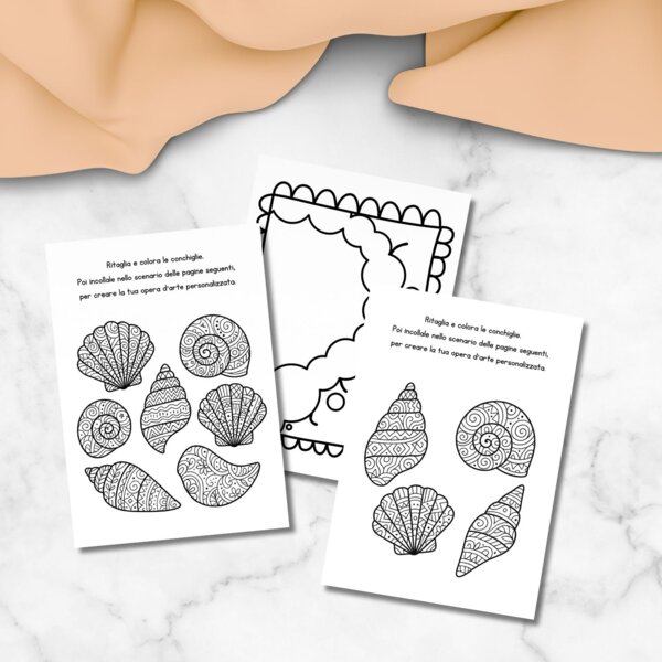 Lavoretto per bambini - Zentangle Art Scuola Primaria e Scuola dell'Infanzia