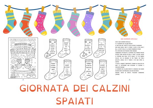 GIORNATA DEI CALZINI SPAIATI