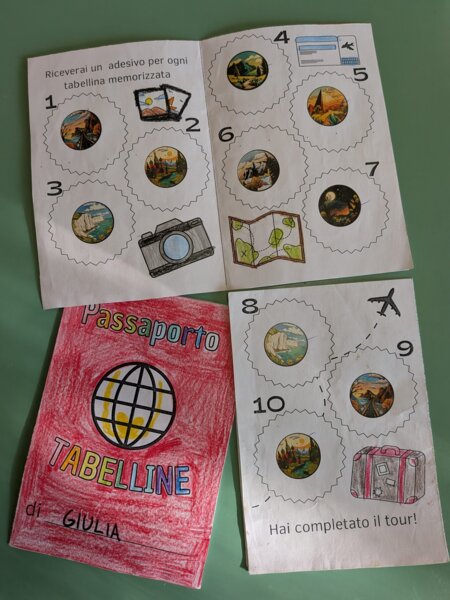 Passaporto delle tabelline