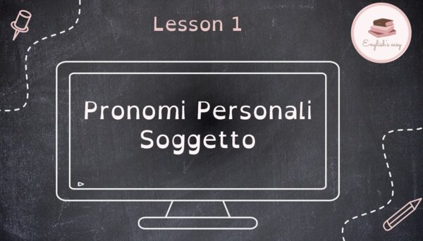 PRONOMI PERSONALI SOGGETTO
