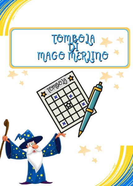 TOMBOLA CON MAGO MERLINO