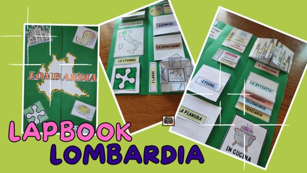 LAPBOOK REGIONE LOMBARDIA - Le regioni dell'Italia settentrionale -