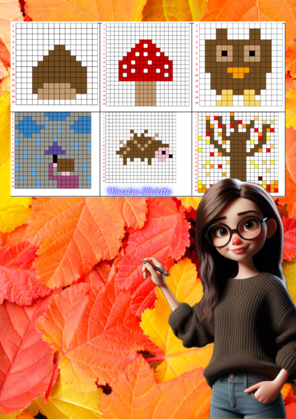 PIXEL ART AUTUNNO