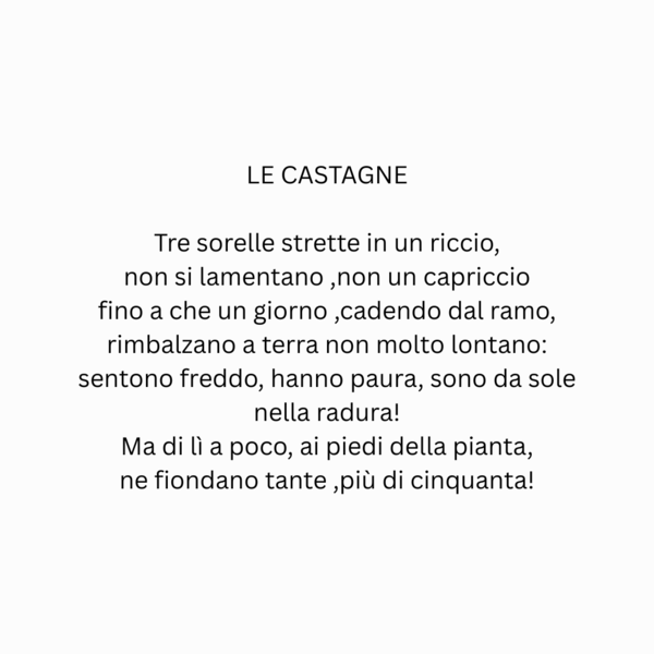 LE CASTAGNE