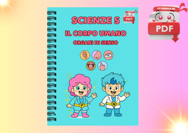 LA FABBRICA DEI PDF: SCIENZE 5 -Organi di senso