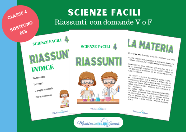 SCIENZE FACILI - Classe 4